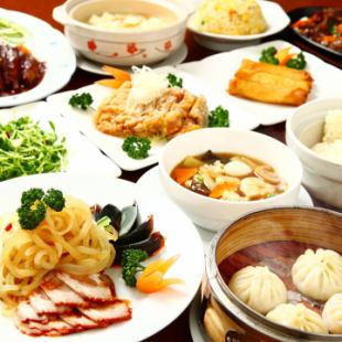 【超人氣套餐】歡迎會和歡送會◎80道正宗中國菜、自助餐+無限暢飲120分鐘→3,680日元！