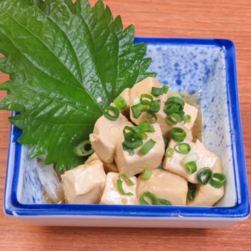 Cream cheese marinated in wasabi and soy sauce