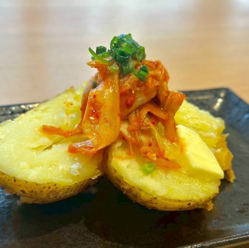 揚げじゃがバターキムチ