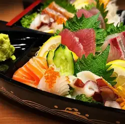 Sashimi boat platter