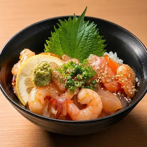 漬け海鮮丼