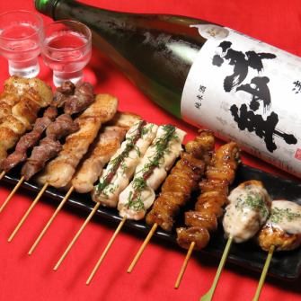 [A wide variety of yakitori starting from 80 yen per piece] Highly fresh yakitori!! Enjoy high-quality, delicious yakitori at a low price!