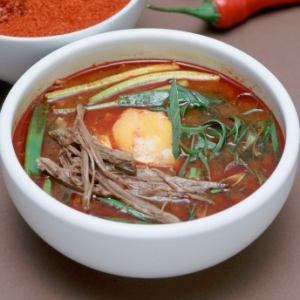 ユッケジャンスープ