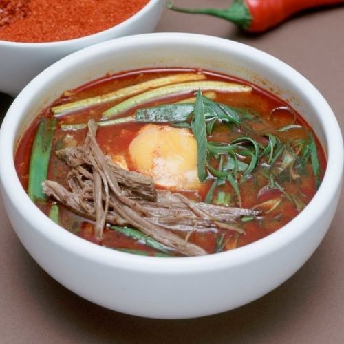 ユッケジャンスープ