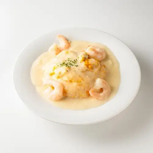 海老クリームスープオムライス