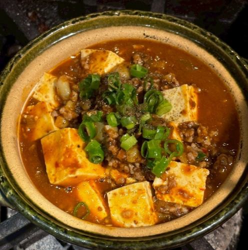 Sichuan style pot mapo tofu