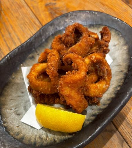Deep-fried squid chicken