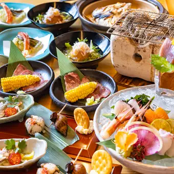 【お料理のみ】燿プラチナコース◆特上お造り7種・うなぎ白焼き・牛タン等至高の11品