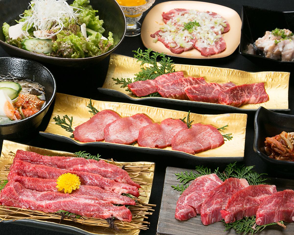 Chikaraya套餐10道菜3,828日元（含稅）