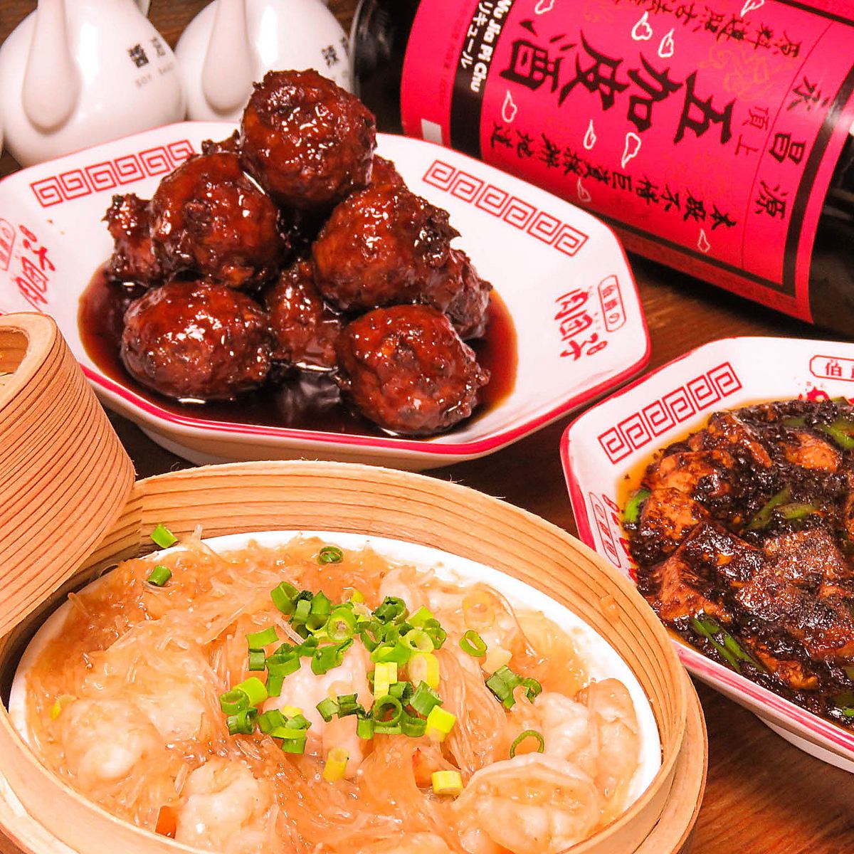 享受正宗的中國菜！我們還推薦著名的伯爵肉餃◎