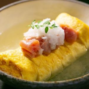 いなりの明太だし巻き卵