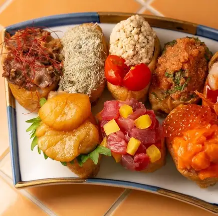 [Perfect for Year-End Parties] Enjoy a course meal featuring inari sushi and obanzai (6 dishes total, with all-you-can-drink)
