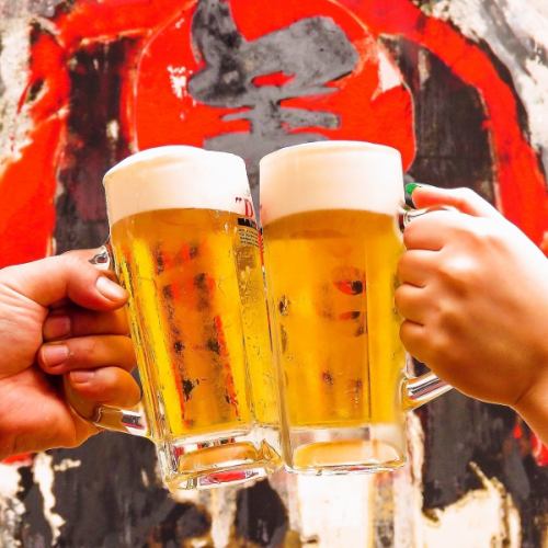 ◎肉とビールの相性は抜群