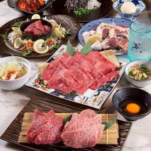 Generous value course for 5,500 yen (includes 120 minutes of all-you-can-drink)