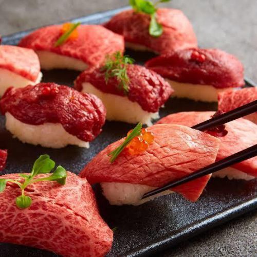 【メディアで話題の大人気肉寿司!】