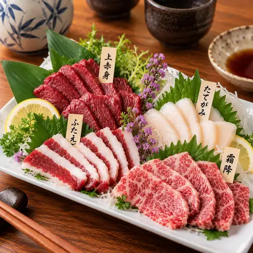 【精选直送】顶级马肉刺身 - 精选奢华部位