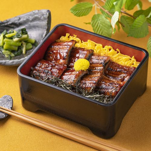 Sesame soba and eel over rice set