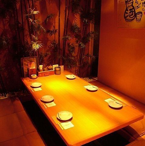 [Perfect for spring parties such as farewell parties and welcome parties] At the Kawasaki Ekimae store, you can also have a private room banquet with a round table for up to 6 people!If you are having a party with your friends after a long time, you can enjoy it without worrying about the people around you!Horigo It's a tatsu, so please relax and relax♪
