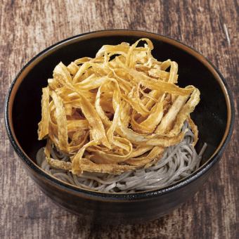 揚げごぼうの冷やしぶっかけそば