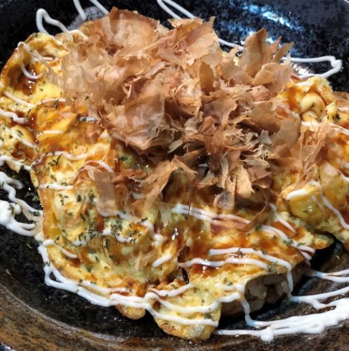 Kobe specialty!! Melting omelet soba rice