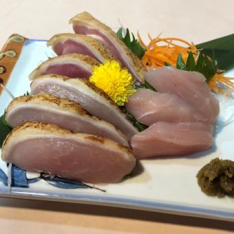 鳥刺し3種盛り合わせ