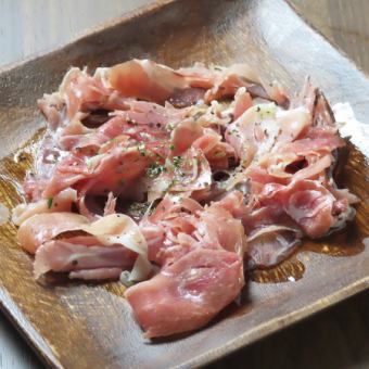 生ハムのカルパッチョ~イタリア産ハモンセラーノ~