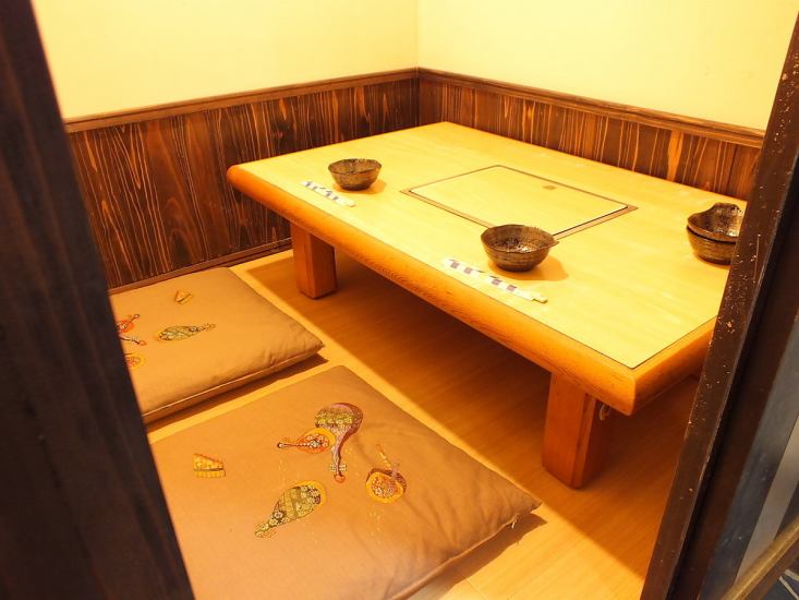 A private room izakaya at Chika Station, a 3-minute walk from Kakogawa Station.Two-person private rooms are popular.