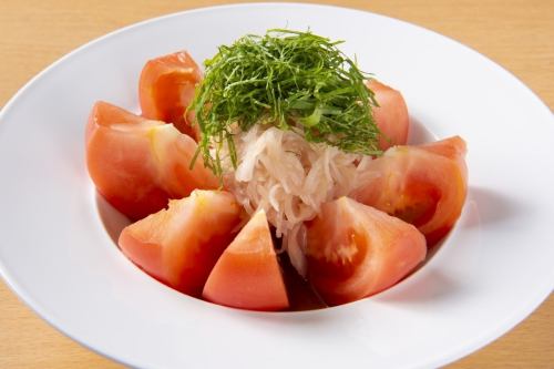 Gari Tomato ~Collaboration of tomato, Gari and Yuzu Ponzu sauce~