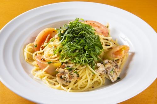 [Japanese Style] Chiba Sanga and Aojiso Spaghetti / Mentaiko and Mushroom Collaboration! Japanese Style Each