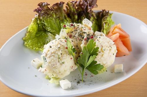 Homemade potato salad