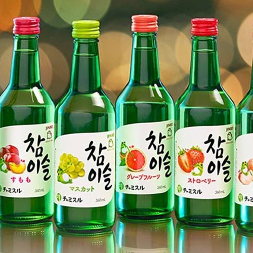 ◆A wide variety of Korean drinks available!