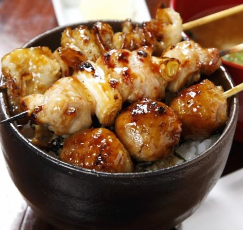Yakitori bowl (with miso soup) / Butadon (with miso soup) * Various prices