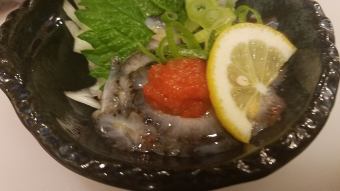 Sea cucumber ponzu