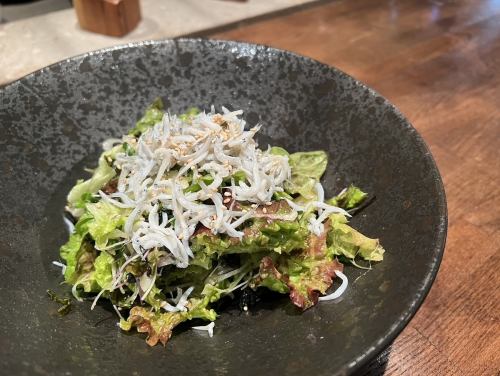 釜揚げしらすのチョレギサラダ