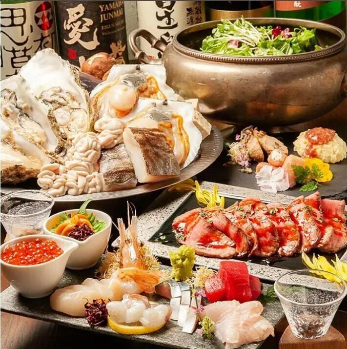 日本酒に合う！各種宴会コースもご用意しております♪