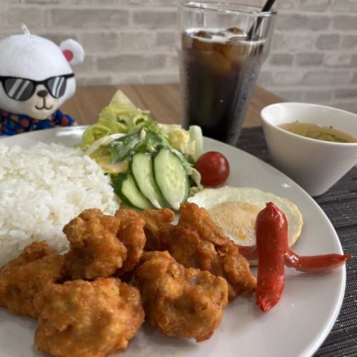 ワンプレート（からあげ）