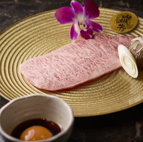 【料理長オススメ】特選山城牛焼きすき、特選山城焼きしゃぶ