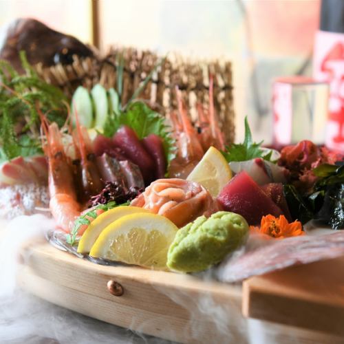 Proud of its freshness!! Assorted sashimi♪ 3 types ~