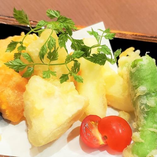 3 kinds of cheese tempura