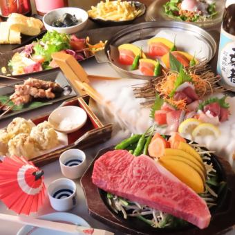 【7・8月／金・土・祝前限定】選べるメインのコース6,000円（税込）120分飲放付♪