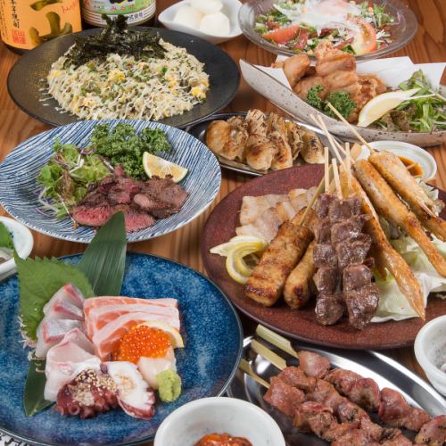 A bargain course with all-you-can-drink for 100 minutes ☆ You can enjoy their prized yakitori! Starting at 5,500 JPY (incl. tax)