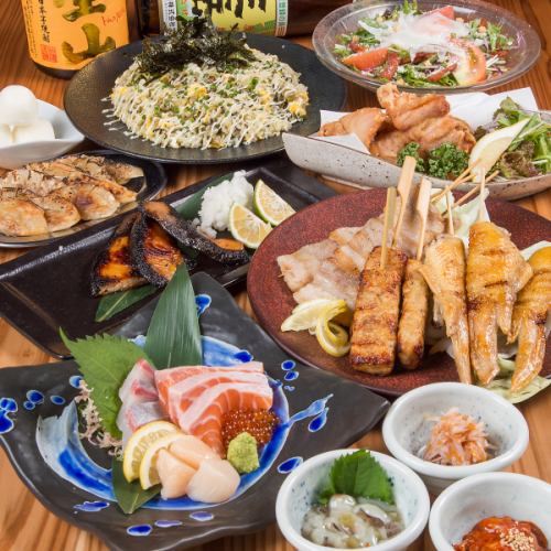 We have a rich menu besides yakitori ☆