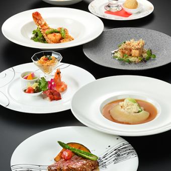 プレミアムペアディナー38,000円コース   2名様1組  (ドリンク料金含)