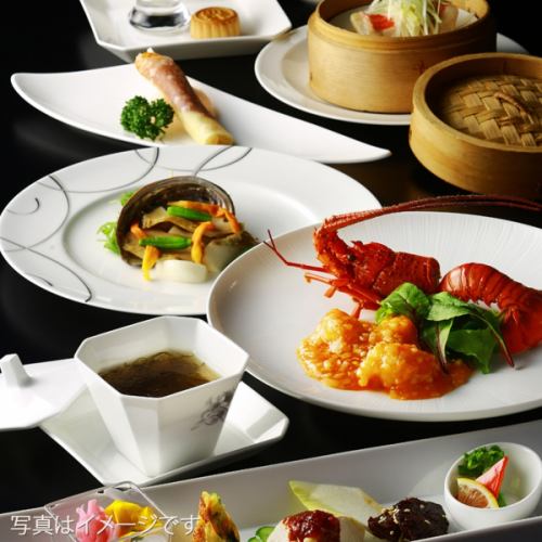 One dish per person Kaiseki style Chinese cuisine