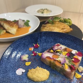 【昼夜共通コース】マルシェコース　2,727円（税抜）