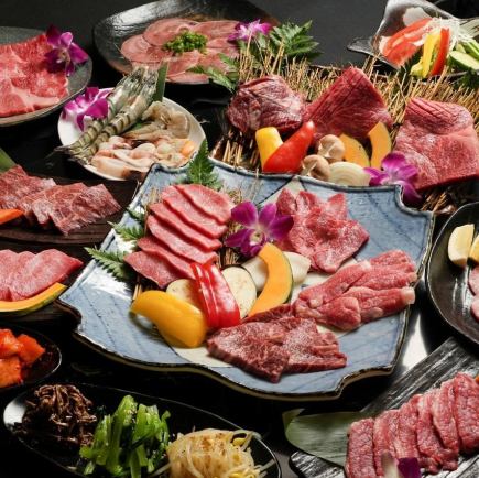 食べ放題メニュー5,,500円(税込)