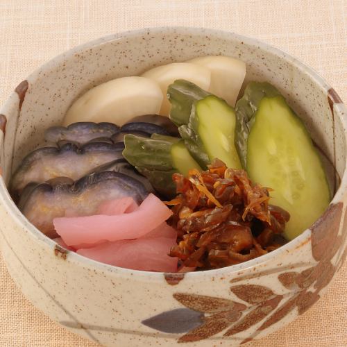 Assorted Kyoto pickles