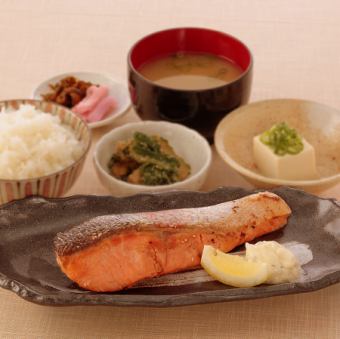 [Lunch] Grilled fish set meal
