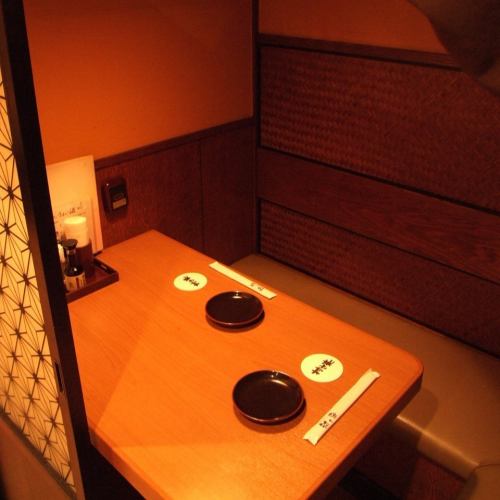 カップルシートなどの少人数個室も多数御座います♪