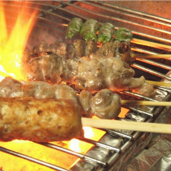 【香ばしく焼き上げた自慢の焼き鳥】